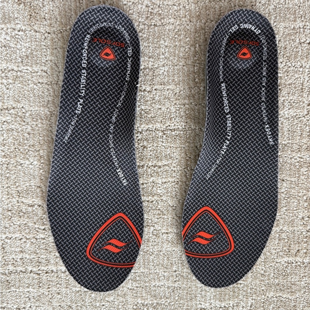 Sof Sole Mens insoles 9.5